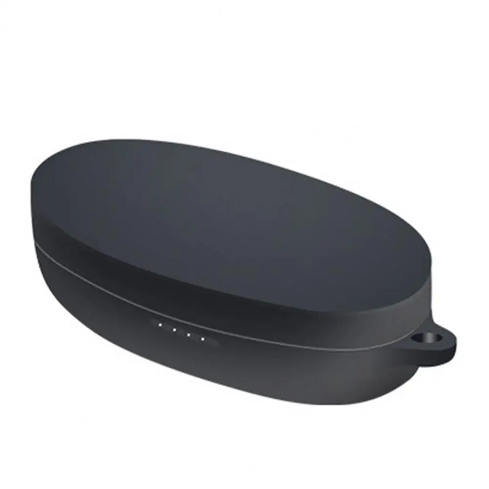 

Чехол для наушников, мягкий силиконовый защитный чехол для гарнитуры, совместимый с Bluetooth, с крючком