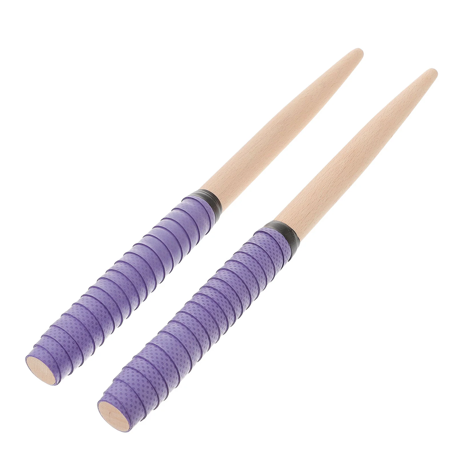 

Pair of Drum Sticks Wood Tip Drumsticks Maibachi Drumsticks Taiko Drum Master Drum Sticks for Kids and Beginners ( Purple )