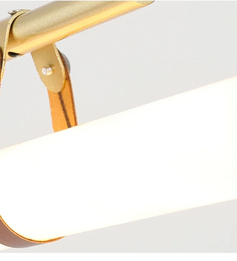 Современный минималистичный длинный подвесной светильник для бара кабинета