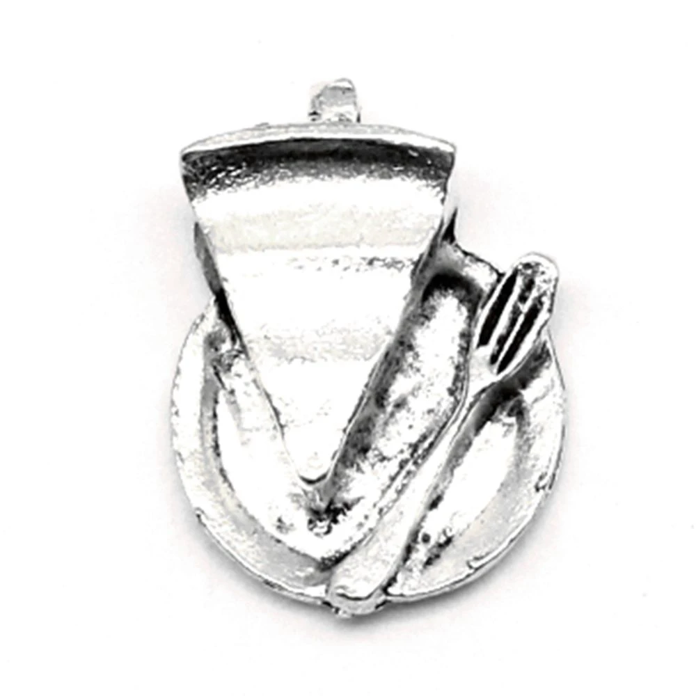 

15pcs Hand Made Jewelry Accessories Parts Cake Charms Pendant 18x14mm