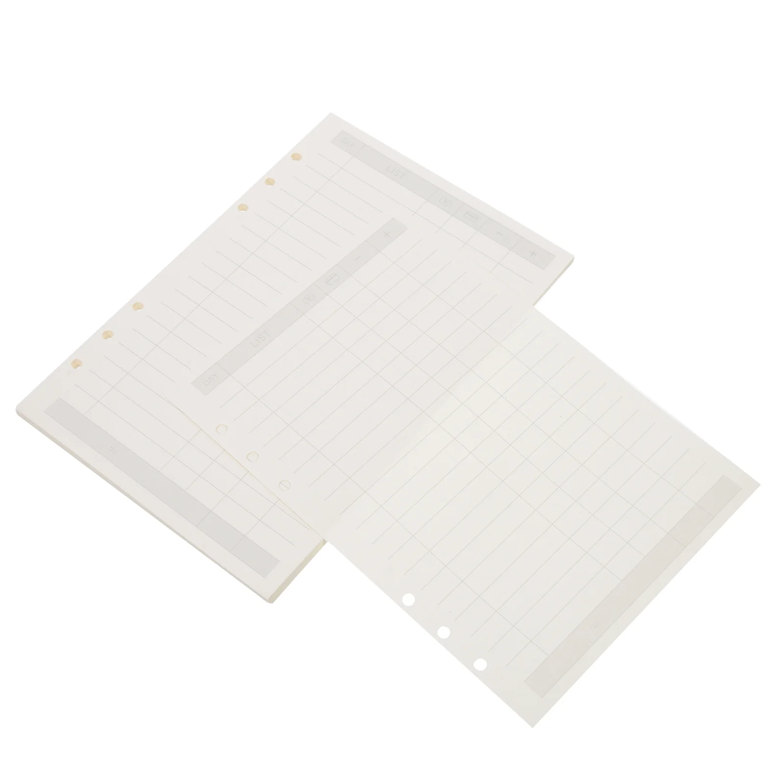 

Paper Notebook A5 Inserts Notepad Refill Refills Replacement Holes Insert Leaf Planner Loose Detachable Binder Punched Inner