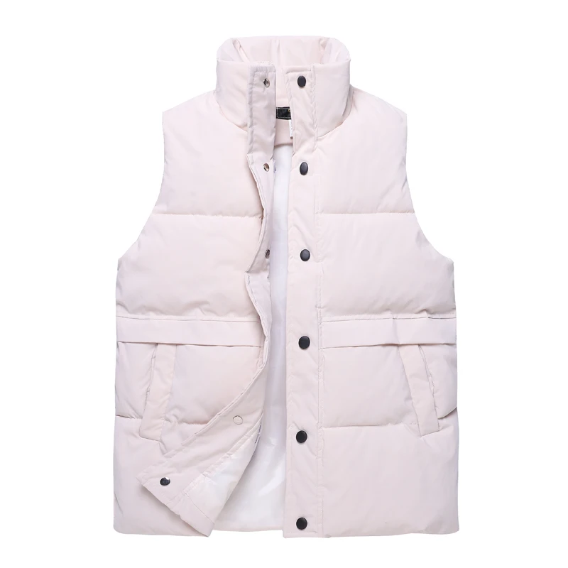 Куртка на хлопковой подкладке жилет женская короткая верхняя одежда зимняя