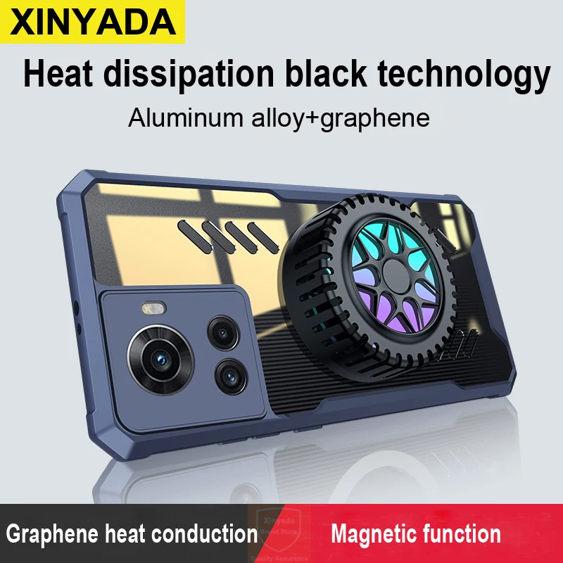 

Чехол для охлаждающего вентилятора радиатора для OnePlus Ace Pro, для OnePlus 10R 10T 10 Pro