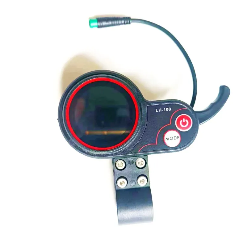 

24V 36V 48V Escooter LH-100 LCD Display Wit 5 Pin Male Connector For Brushless Speed Controller LH100 Display 60V