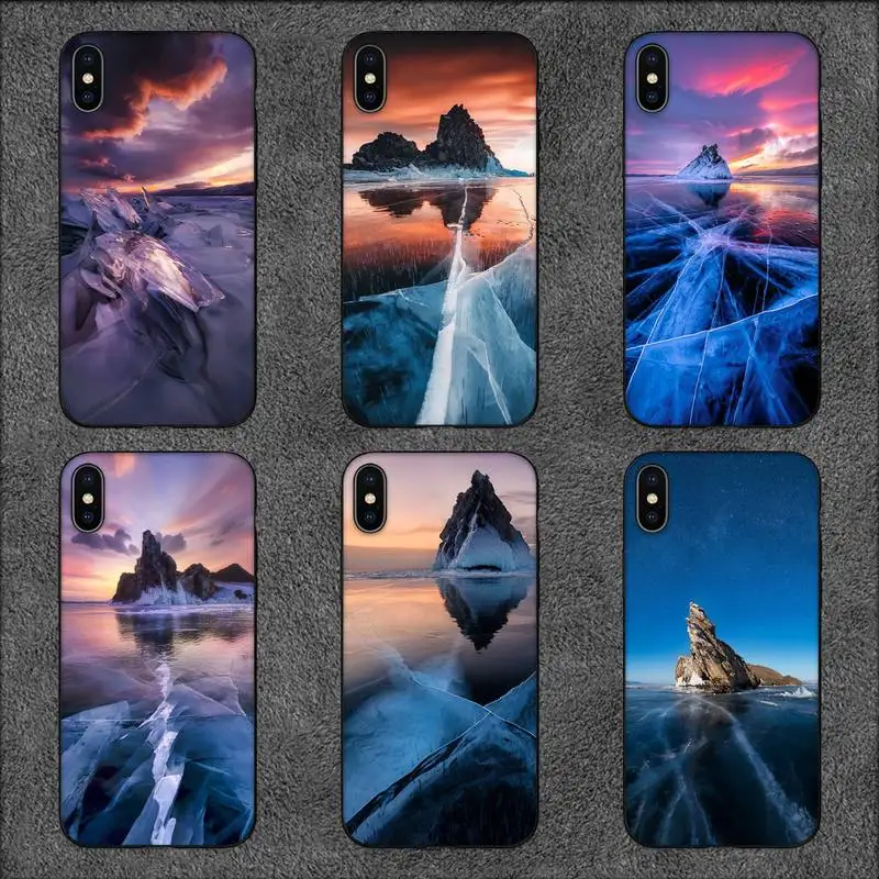 Russia Lake Baikal Phone Case For iPhone 11 12 Mini 13 14 Pro XS Max X 8 7 6s Plus 5 SE XR Shell |