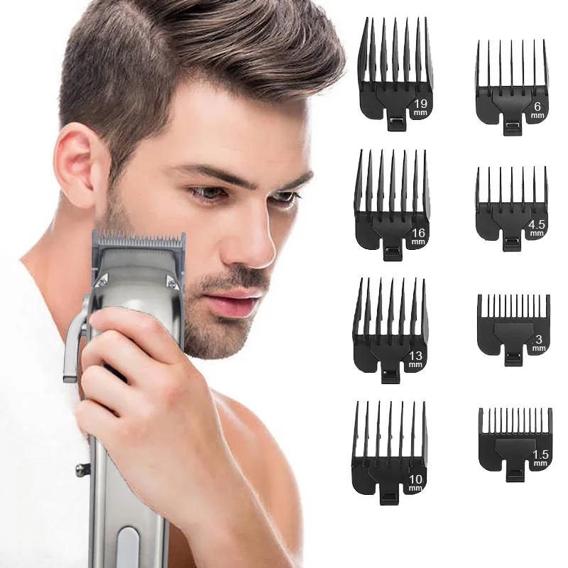 

Kemei Professional Metal Hair Clipper Barber Rechargeable Electric Beard Trimmer for Men Carbon Steel Blade Hair Cutting Machine