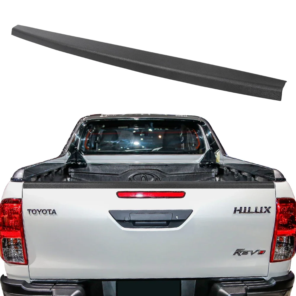 

Защитная накладка на заднюю панель багажника для TOYOTA HILUX REVO ROCCO 2015-2023, двойная кабина, одна накладка на планку кабины, автомобильный Стайлинг