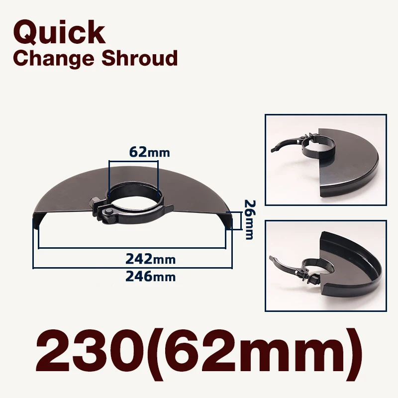 Быстросъемная защитная крышка запасные части для угловой шлифовальной машины