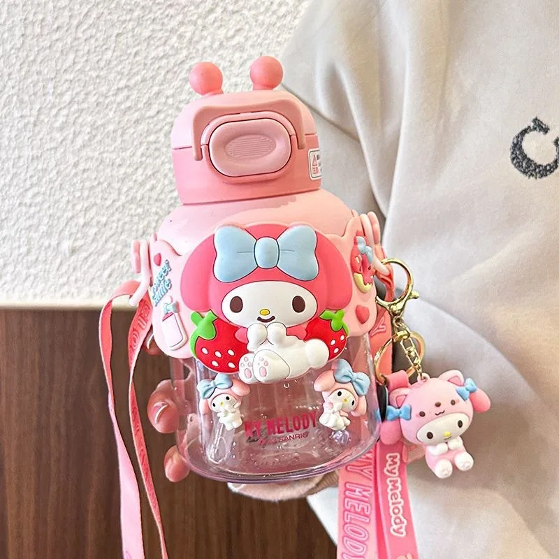 MINISO Sanrio космическая чашка Kuromi детская для воды студентка тритан бутылка