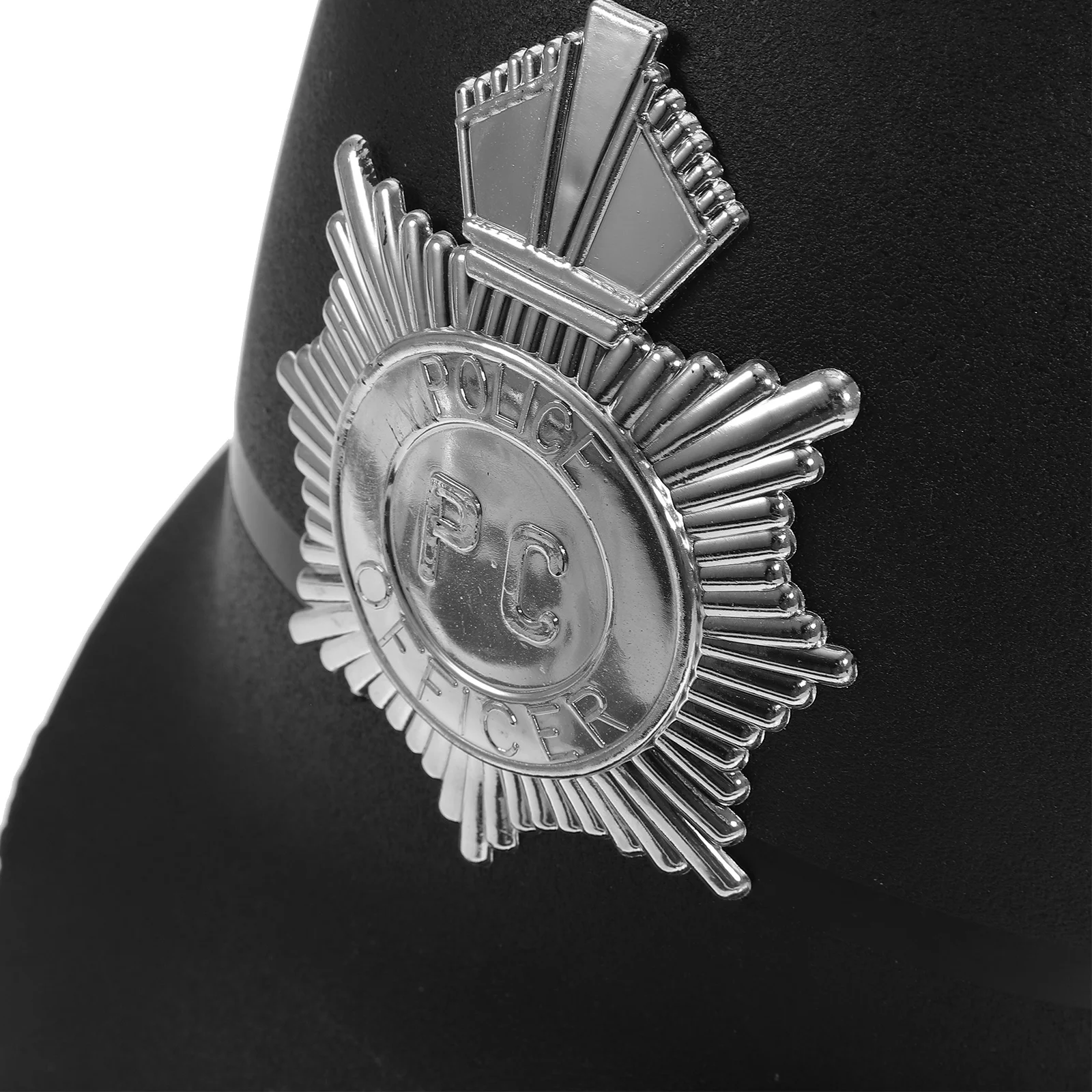 Значок Полицейская Кепка Офицер Вечеринка Косплей Костюм Шляпа Представление