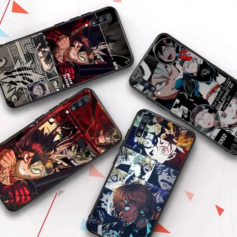 

Black Clover Phone Case for Samsung A51 01 50 71 21S 70 31 40 30 10 20 S E 11 91 A7 A8 2018