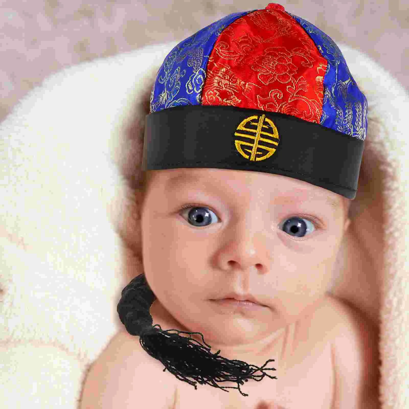 4-шт вьетнамская коническая шляпа Prince Braids Bonnet Декоративные шапки Кепки с