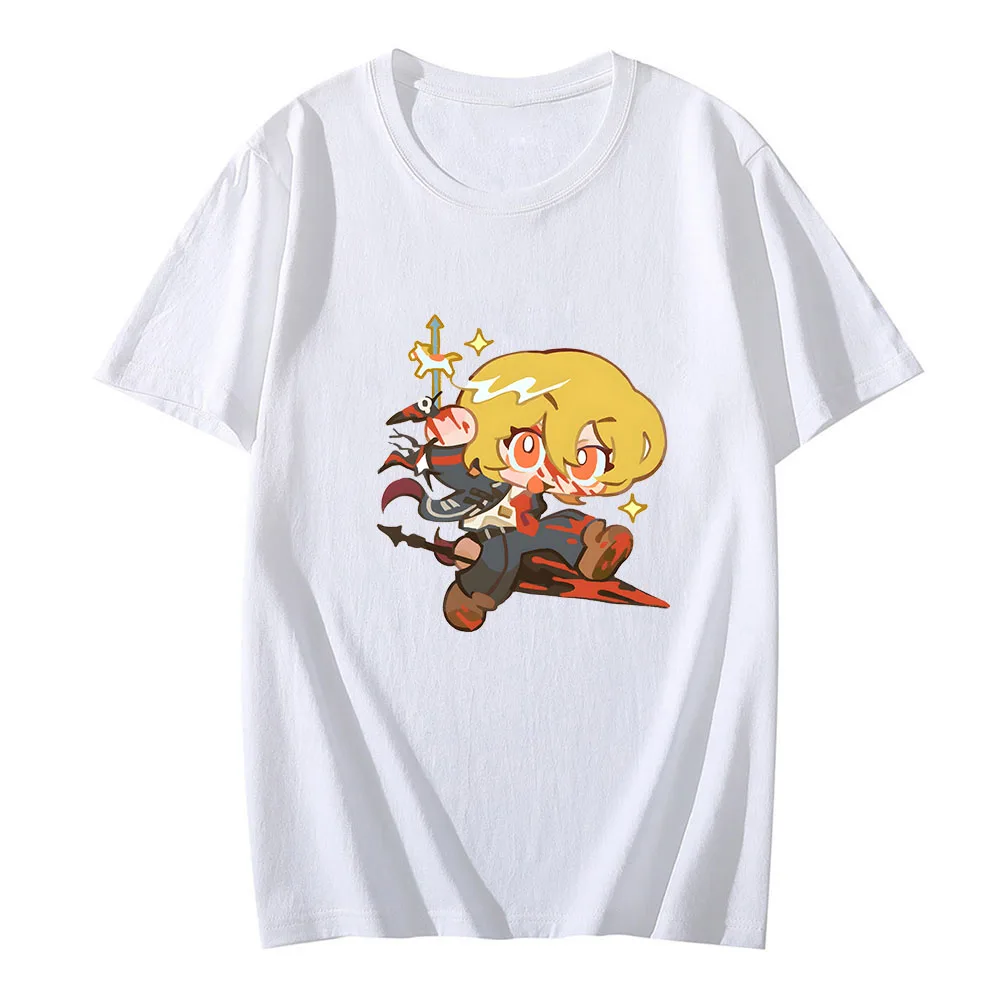 

Limbus Company T Shirts MEN 100% Cotton High Quality Tshirts Fashion Kawaii/Cute Cartoon T-shirts Don Quixote Popular Characters