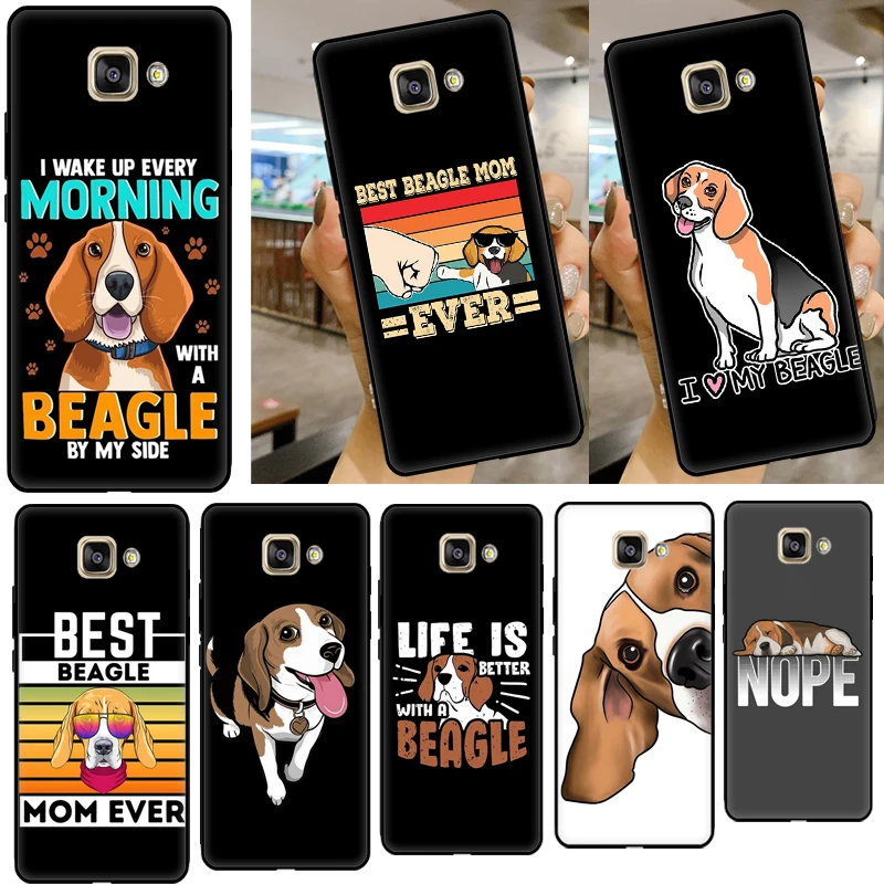 Beagle Puppy Dog Case For Samsung J1 J3 J5 J7 2016 A3 A5 2017 A7 A9 A6 A8 J4 J6 Plus J8 2018 Phone Cover