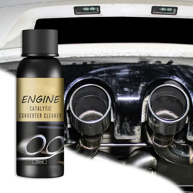 30ml Car Engine Catalytic Converter Cleaning Carbon Deposit Cleaner For Exhaust Oil Tanks Oil Injectors Cylinder Heads