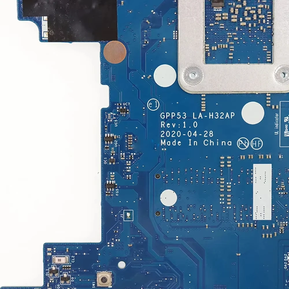Материнская плата GPP53 LA-H32AP для ноутбука HP 15-GR 15-GY 15-GW 15S-GR 15S-GU 255 G8 с процессором 3050U R3