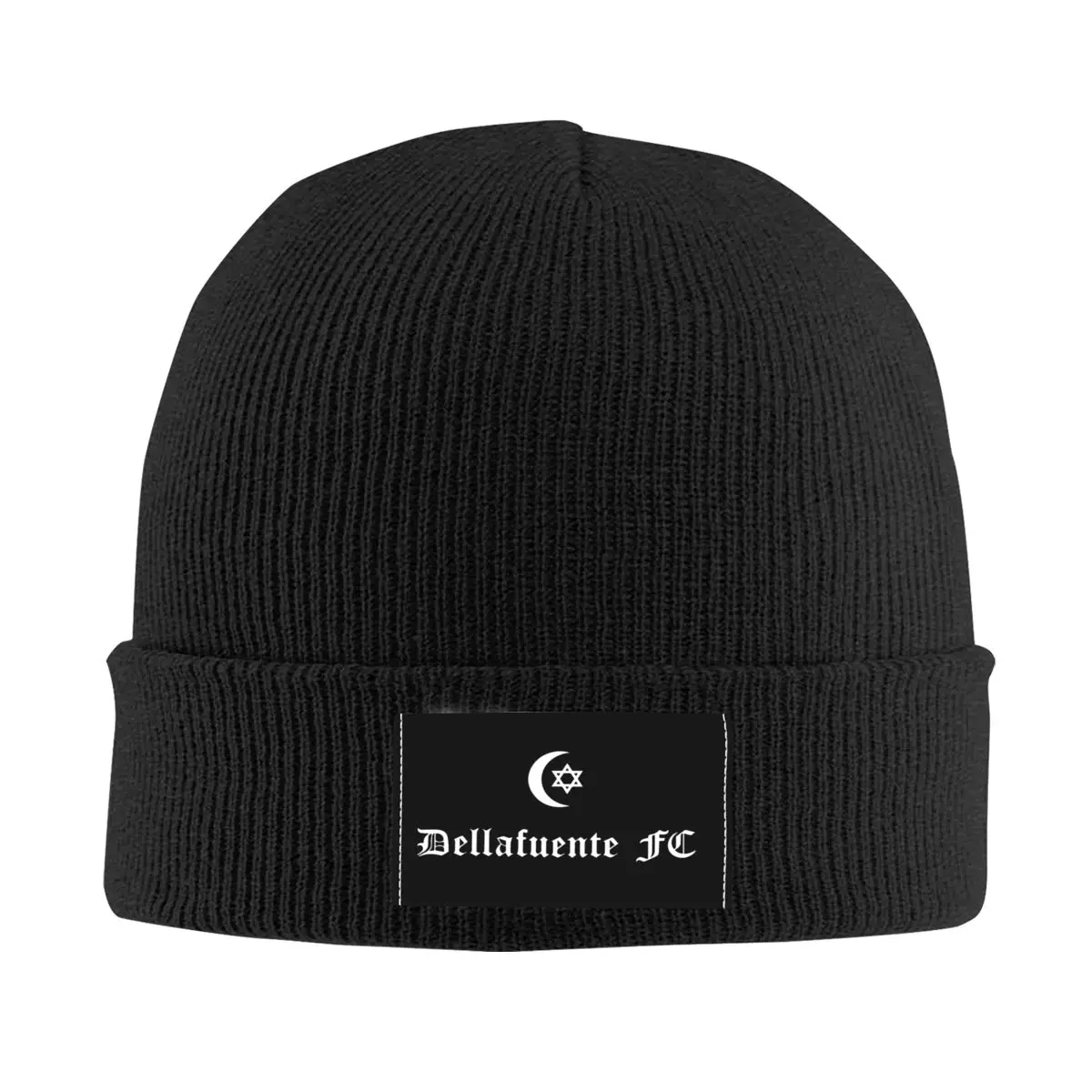 Dellafuente FC Logo Bonnet Hat Knitted Hat Men Women Fashion Unisex Adult Winter Warm Skullies Beanies Caps 1
