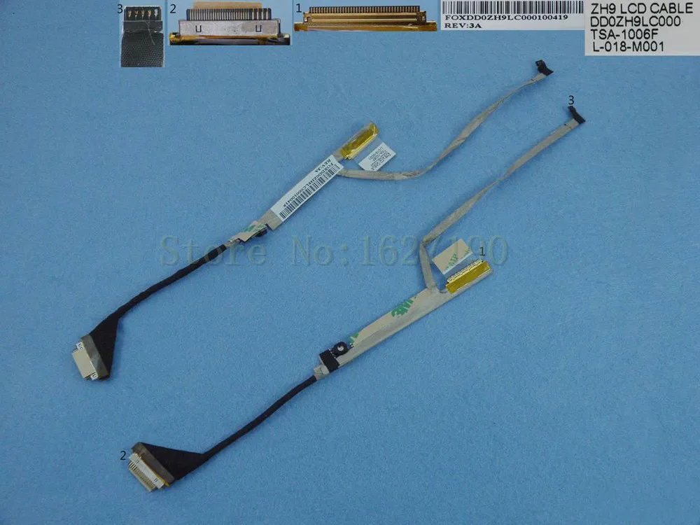 Купи New LCD LED Video Flex Cable For ACER ASPIRE ONE 521 PN:DD0ZH9LC000 Repair Notebook LCD LVDS CABLE за 400 рублей в магазине AliExpress