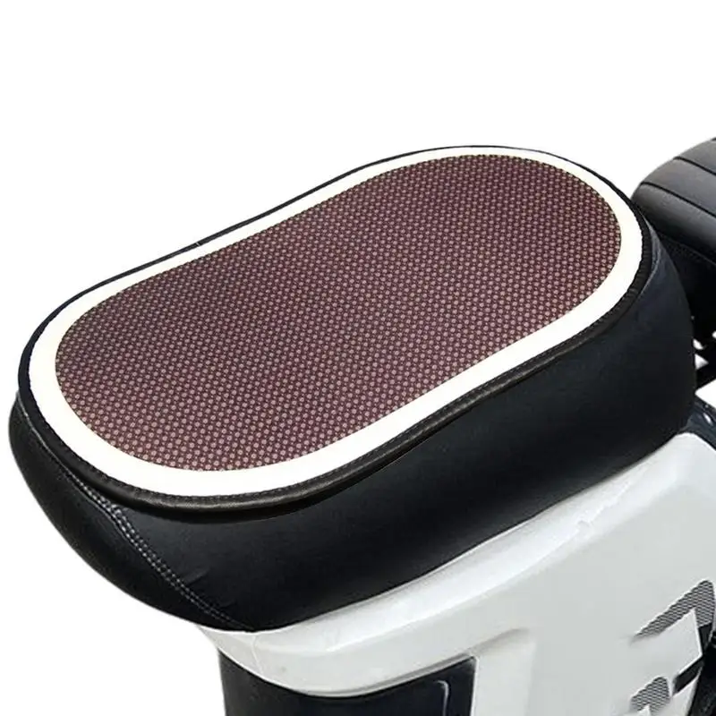 

Motorcycle Cushion Seat Pad Breathable Honeycomb Design Seat Cushion Portable Insulated Motorcycle Seat Cover Dustproof Cover