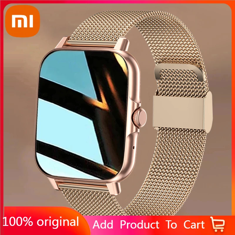 

2022 New Xiaomi Smart Watch Bluetooth Answer Phone IP67 Waterproof Dial Smart Watch Ladies GTS 3 Mens Android IOS