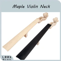 maple violin neck with ebony maple fingerboard violin parts accessories new