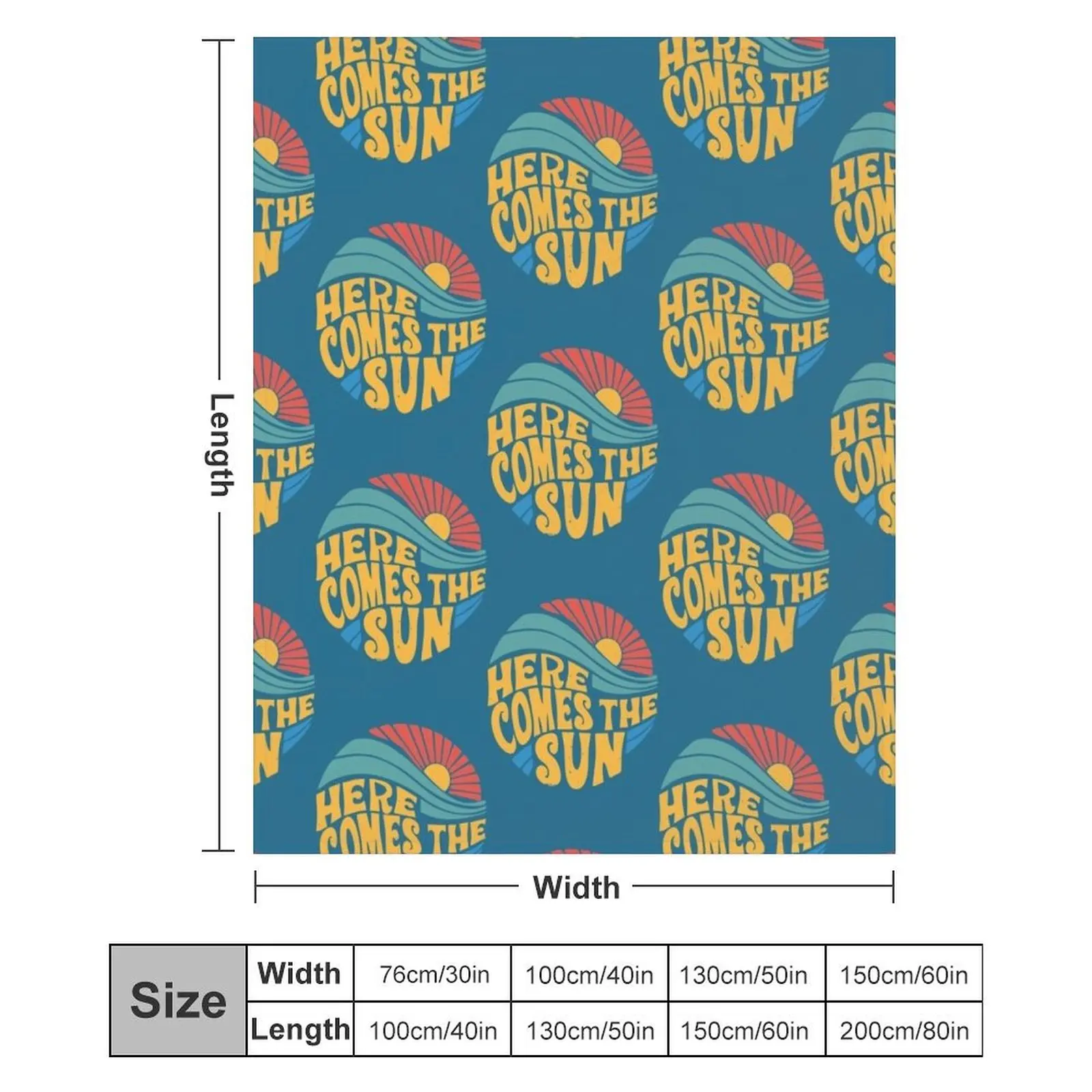 Одеяло Here Comes the Sun. Роскошные утяжеленные фланелевые одеяла.