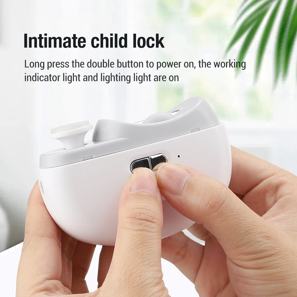 Автоматические электрические кусачки для ногтей DearBeauty USB перезаряжаемый триммер