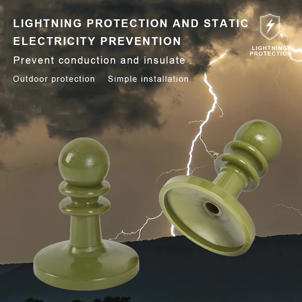 

Camping TPU Guard Outdoor Canopy Lightning Protection Cap Camping Canopy Tent Poles Cap Awning Rod Cover Lightning Protector