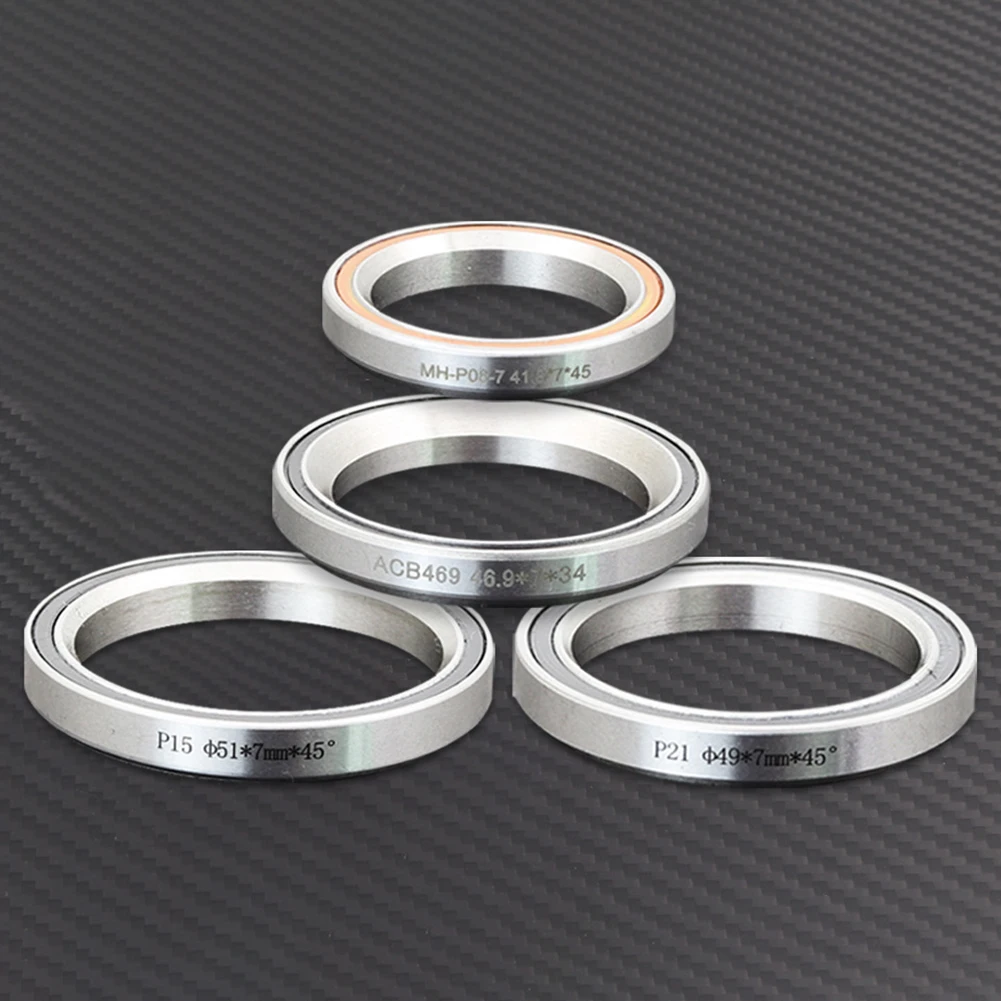 

Bike Headset Bearings 1.5 1 1/8inch 45/36 Angle Bicycle Part 38/39/41/44/49/52mm Steel Bike Headset Bearings Cycling Parts