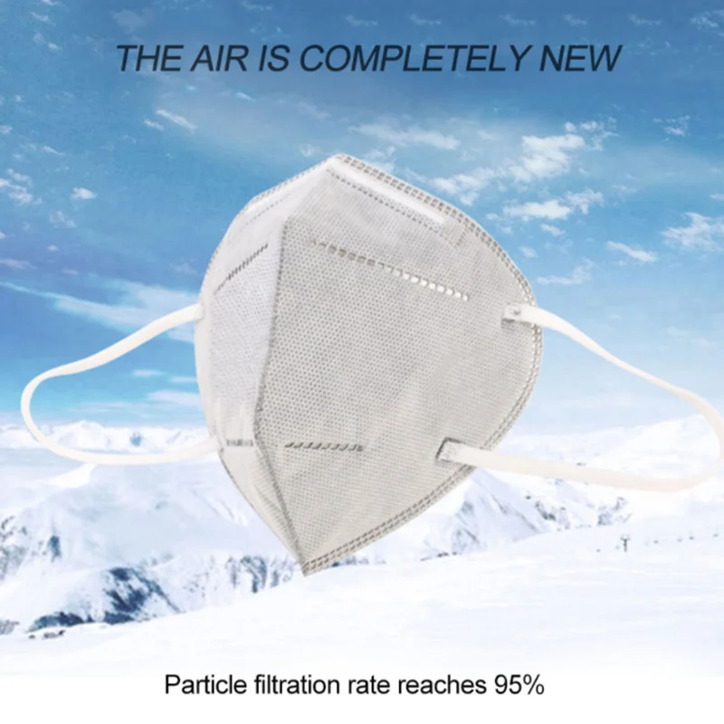 

20 шт., одноразовые маски для лица в виде рыбок