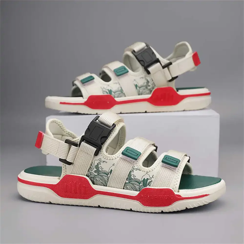 Мягкие мужские противоскользящие сандалии без каблука широкие туфли тапочки