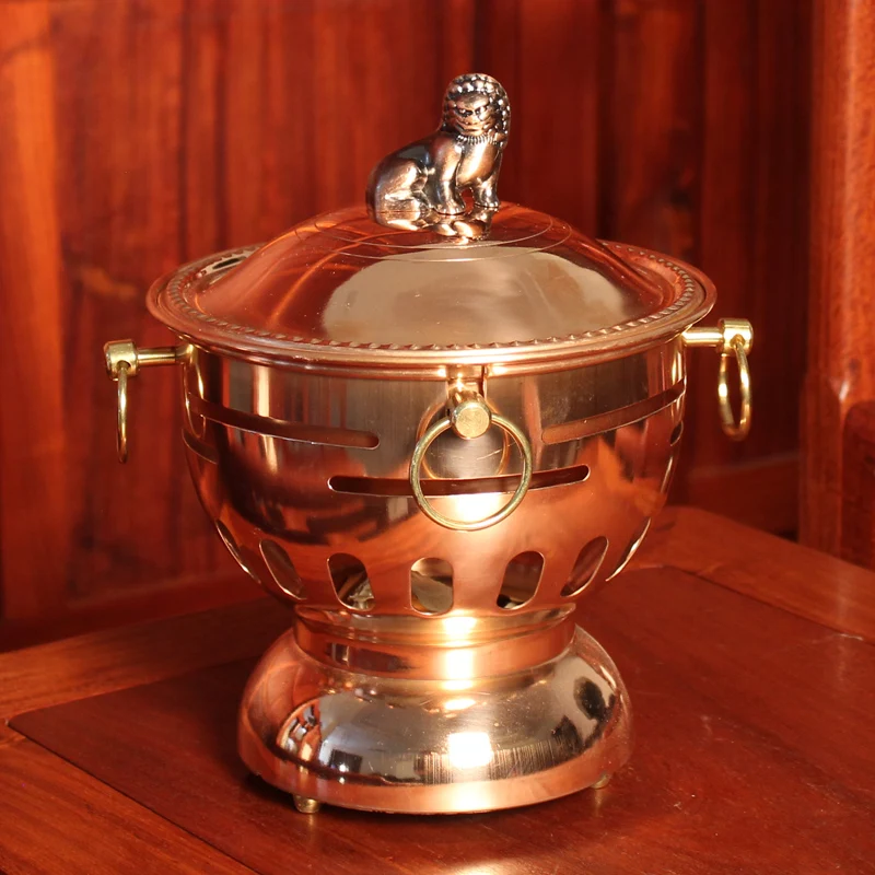 

Alcohol stove, small hot pot, single person mini restaurant, alcohol stove, hotel, household copper hot pot, alcohol pot