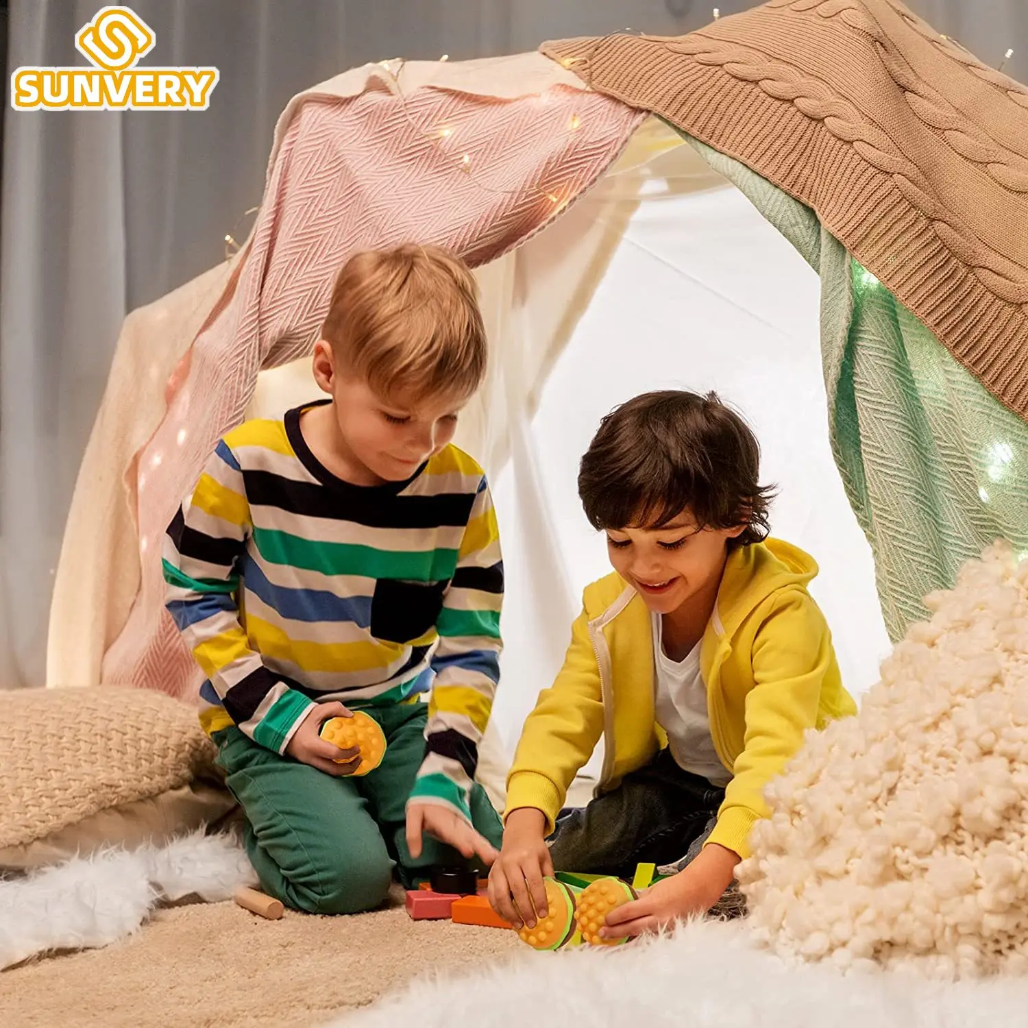 Мяч для снятия стресса с гамбургерами 3D сжимаемые игрушки-гамбургеры