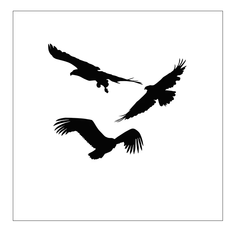 

Three Flying Birds Transparent Clear Stamps / Silicone Seals Roller Stamp For DIY Scrapbooking Photo Album/Card Making