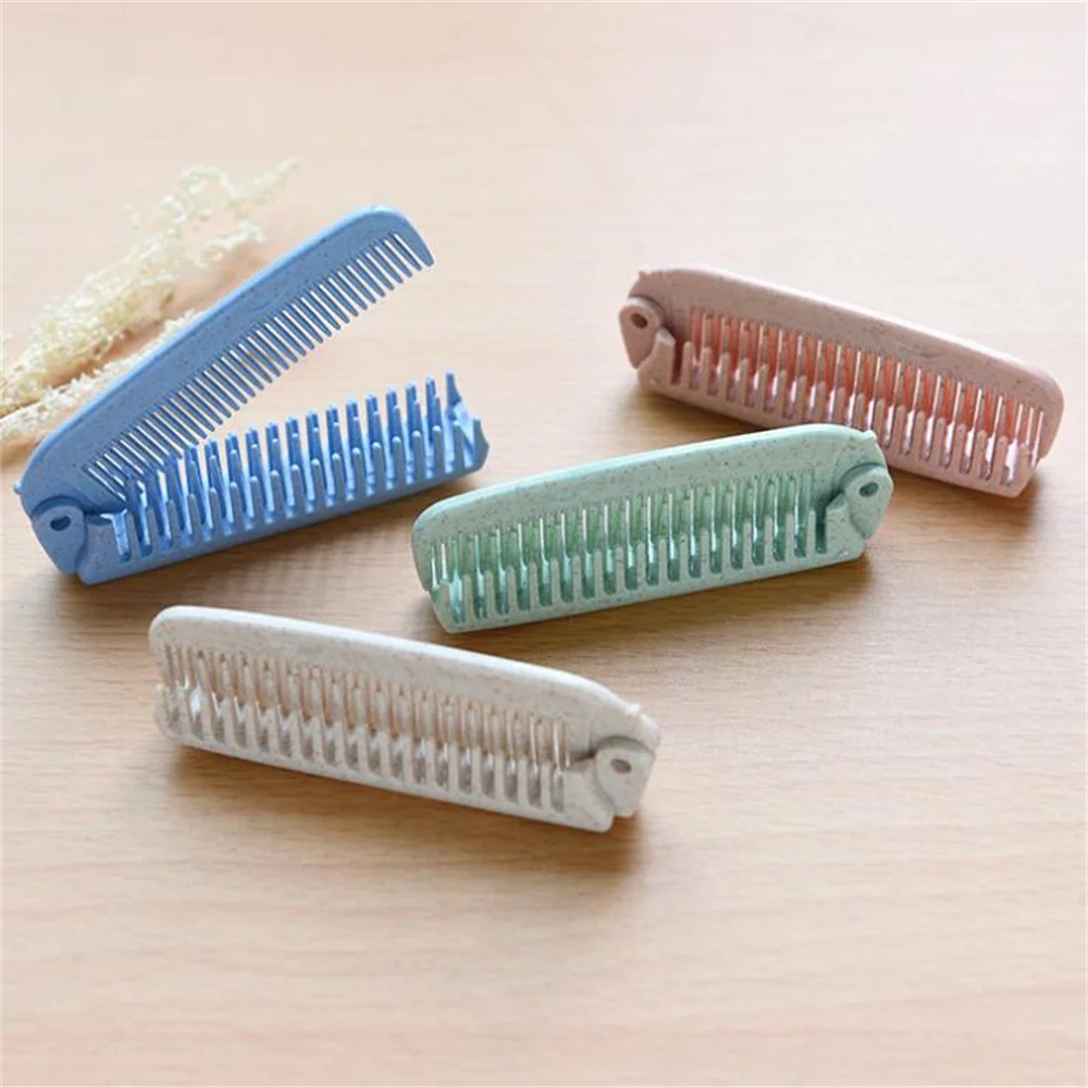 

1pc Portable Hair Comb lHair Brush Foldable Hair Brushes Travel Hair Combs Anti-Static Massage Comb Hair Styling Accessories