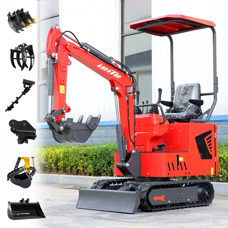 Бытовые экскаваторы Мини-экскаватор на продажу с CE Многофункциональный