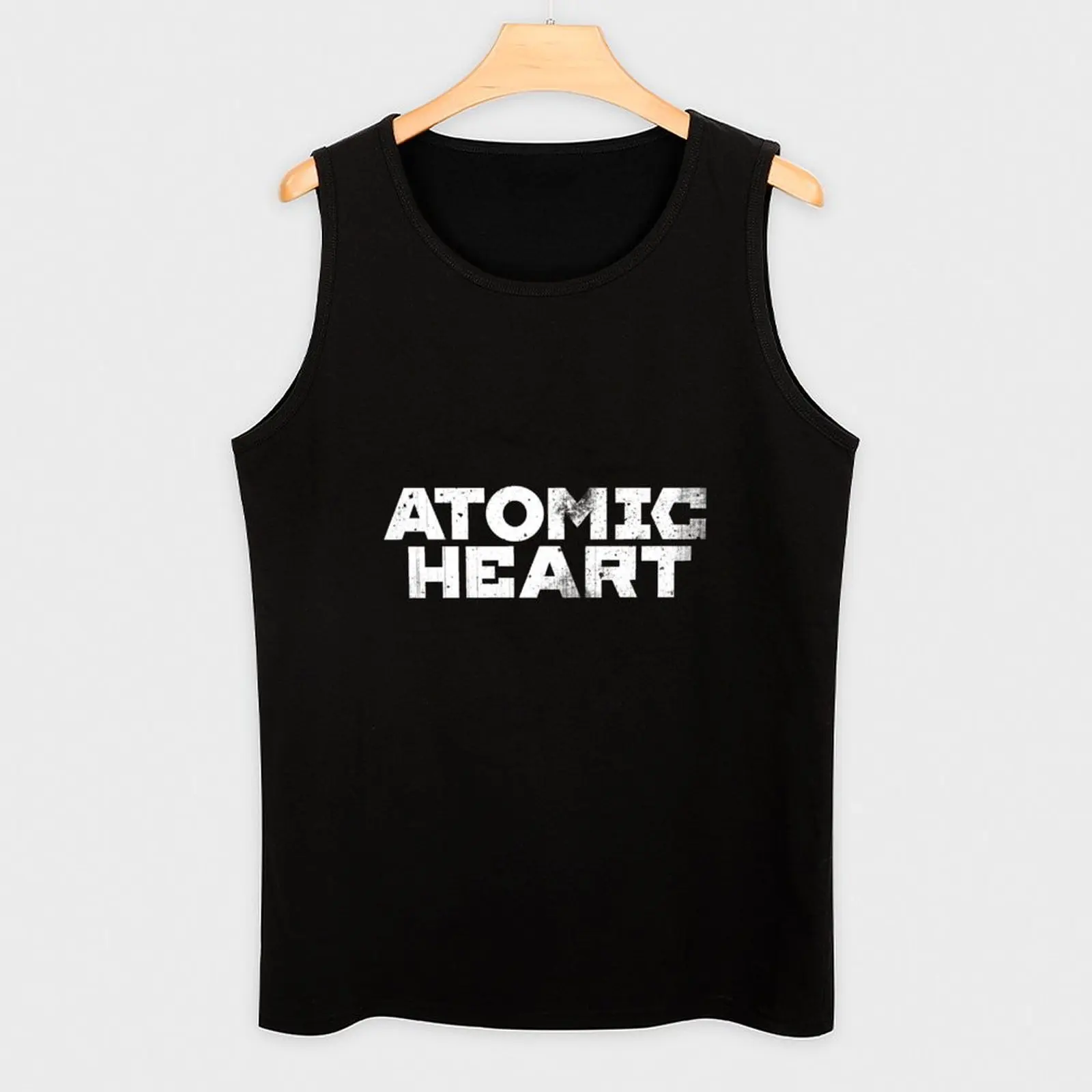 Фото Майка с логотипом Atomic Heart Мужская, летняя одежда 2024 №3