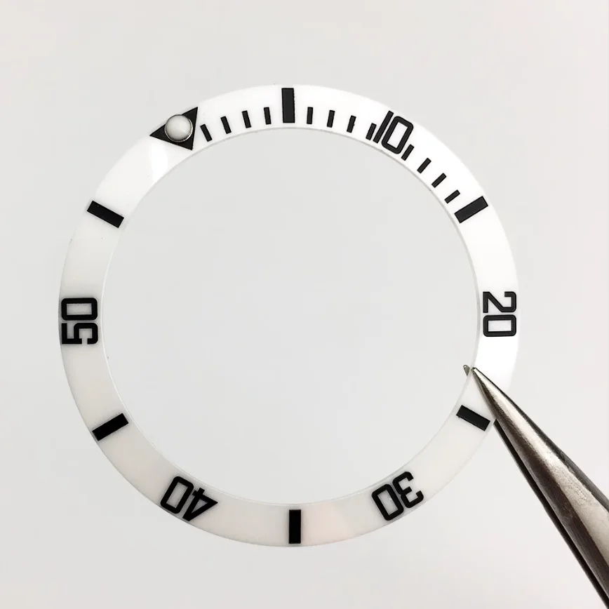 Watch Accessories 38MM Watch Bezel Insert Ceramic Bezel Dial Scale Outer Ring Bezel Outer Diameter 38MM Watch Accessories