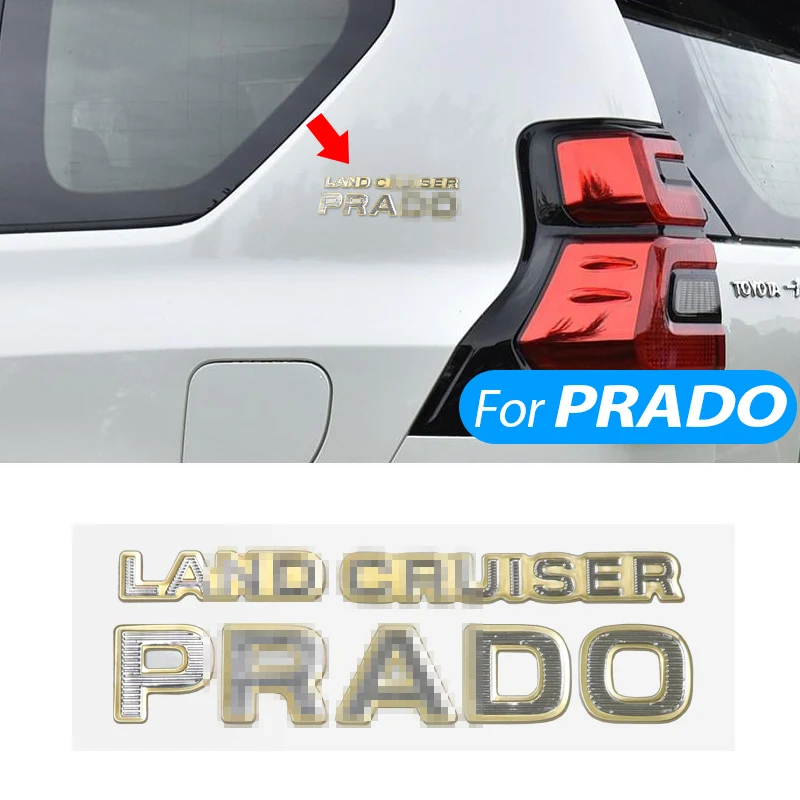 Автомобильные наклейки для TOYOTA Land Cruiser Prado FJ150 150 2003-2021 индивидуальные с буквами