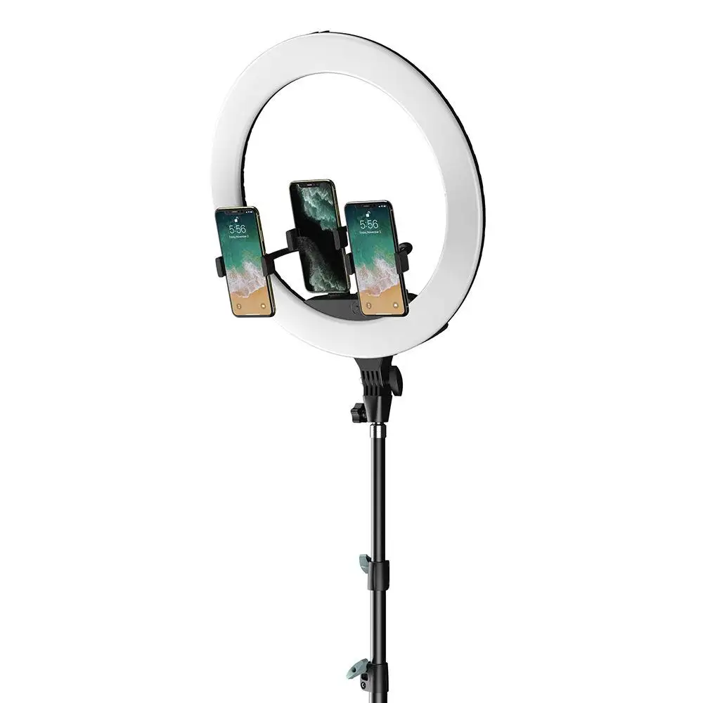 

Уличный Портативный штатив Douyin для селфи красивая фотография светодиодное кольцо 45 см плавная регулировка жисветильник заполнясветильник