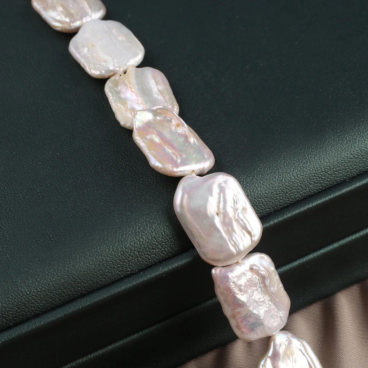 Natural Baroque Pearl Bead RectangleLoose Spacer Bead for Jewelry Making Diy Women Necklace Bracelet Accessories