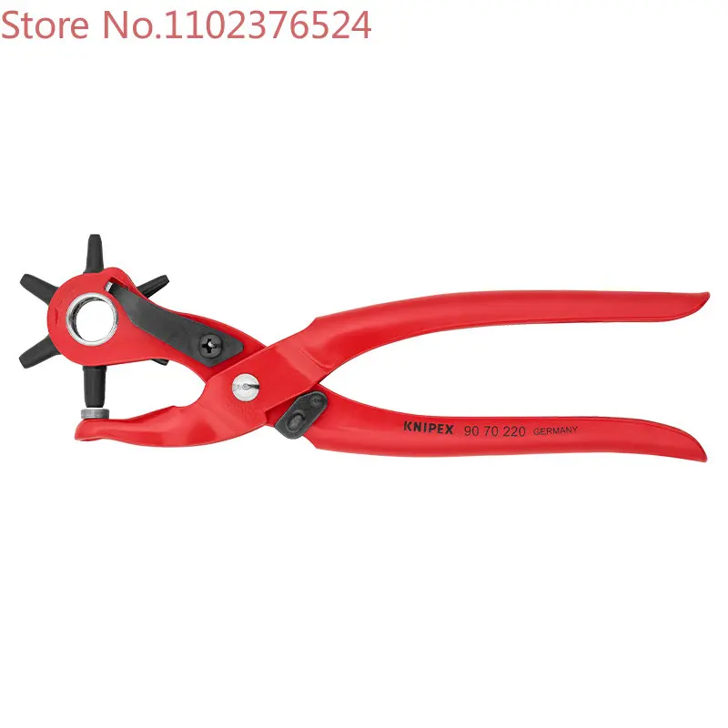 

KNIPEX Kennepack German imported punching tool 9070220 plastic fabric belt punching pliers