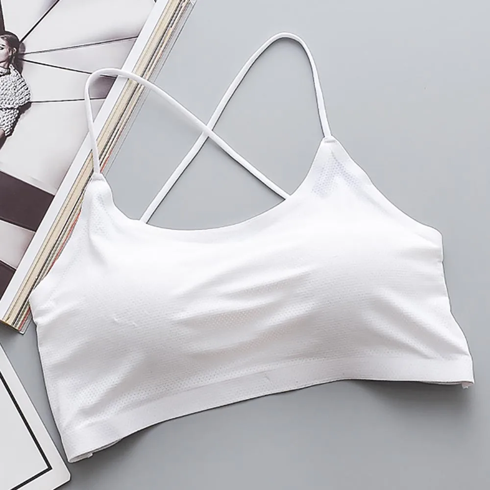 Женские спортивные бюстгальтеры с эффектом пуш-ап спортивный жилет для бега йоги