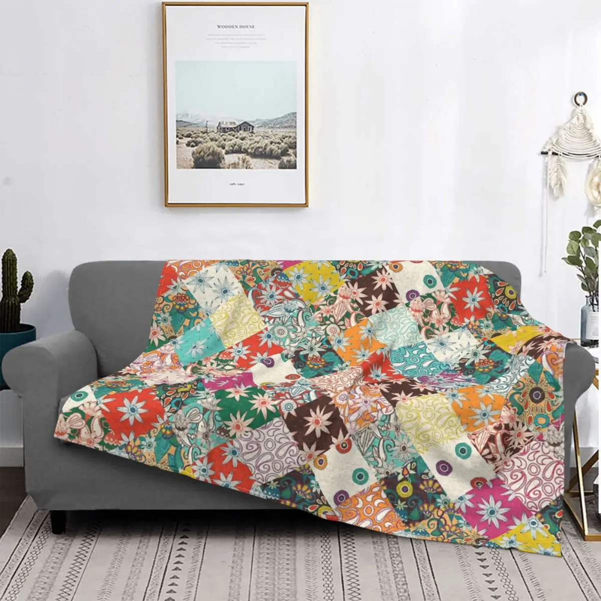 

Sarilmak Patchwork Blanket Bedspread Bed Plaid Duvets Bedspreads Kawaii Blanket Blankets For Baby