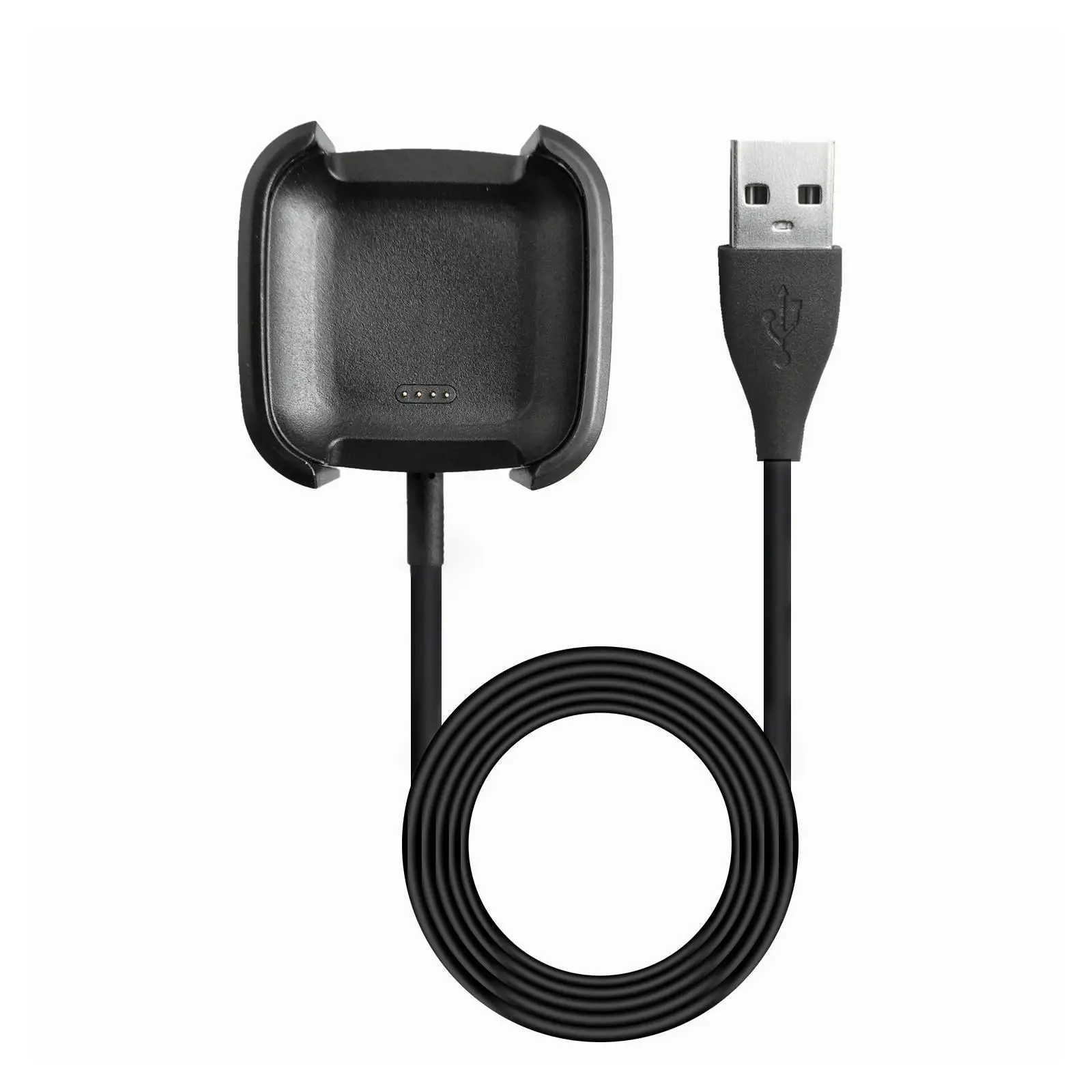 For Fitbit Versa 2 Charger Smart Watch USB Charging Cable Smart Bracelet Watch Fast Charging Stand Fitbit Charger Accessories