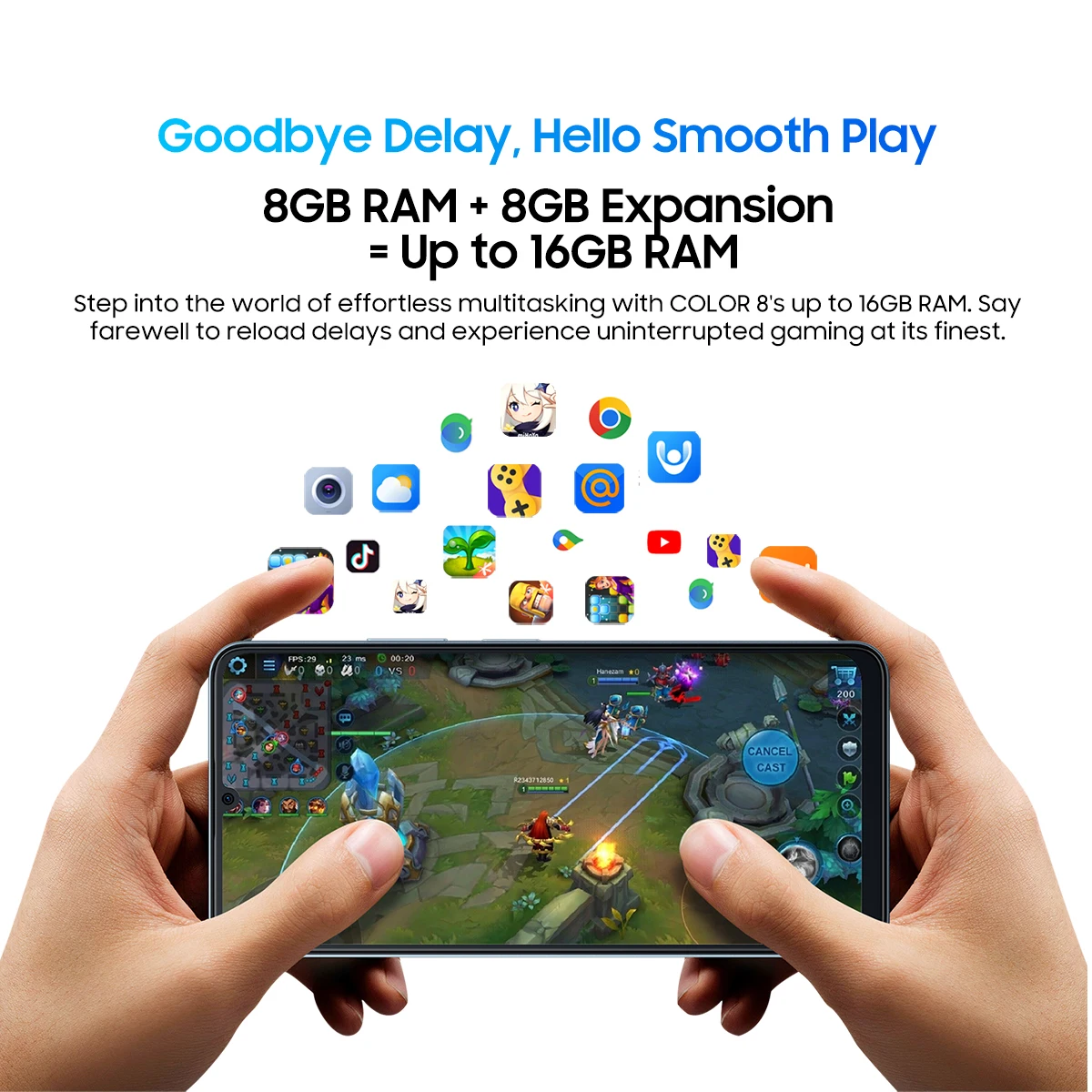 Blackview COLOR 8 6 75 дюймов смартфон 8GB+128GB/256GB Octa Core 8MP+50MP 6000mAh Android 13 Dual 4G Sim Face Unlock Сотовый