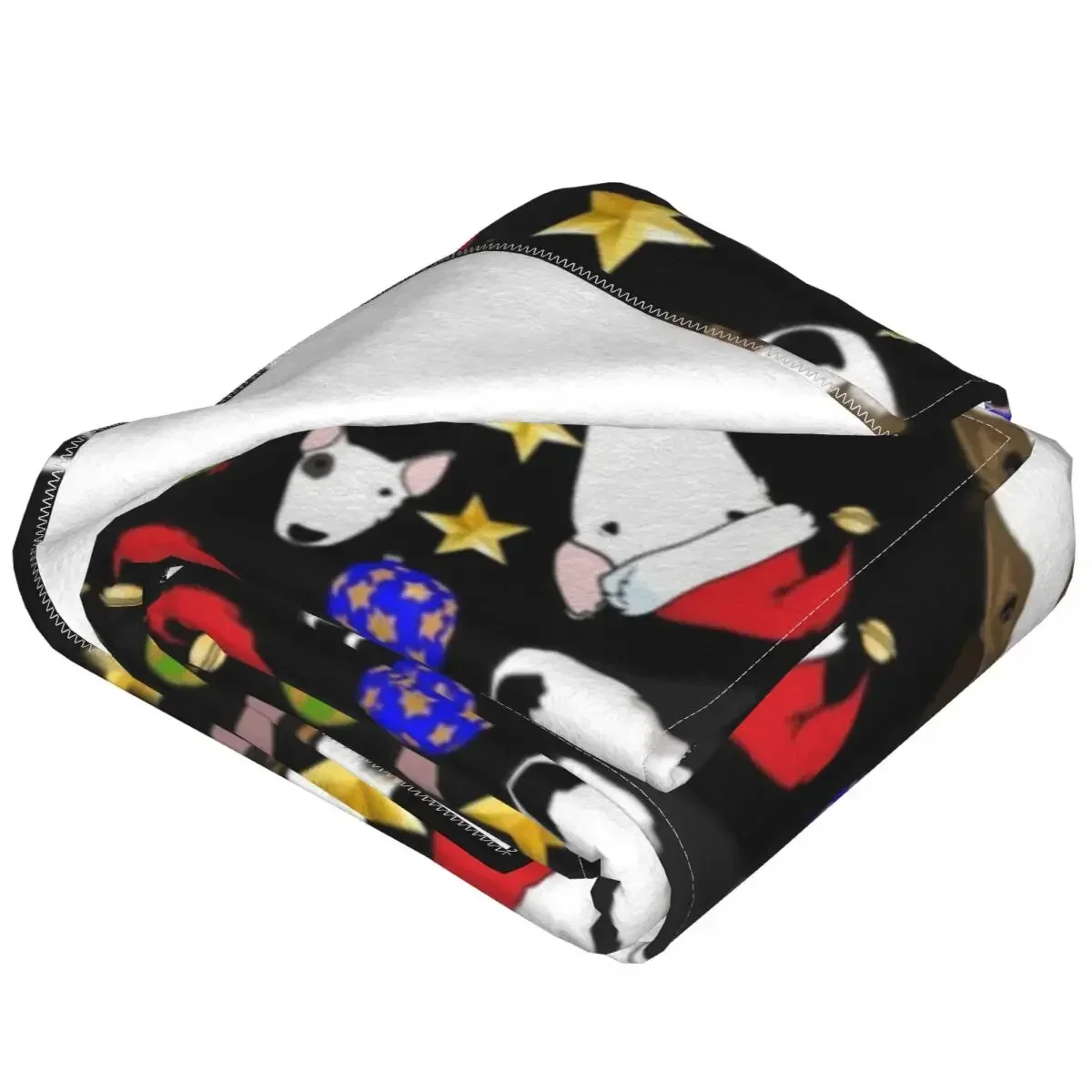 Одеяло Из Кораллового Флиса С Принтом Собаки Хулиган Праздничное Забавное