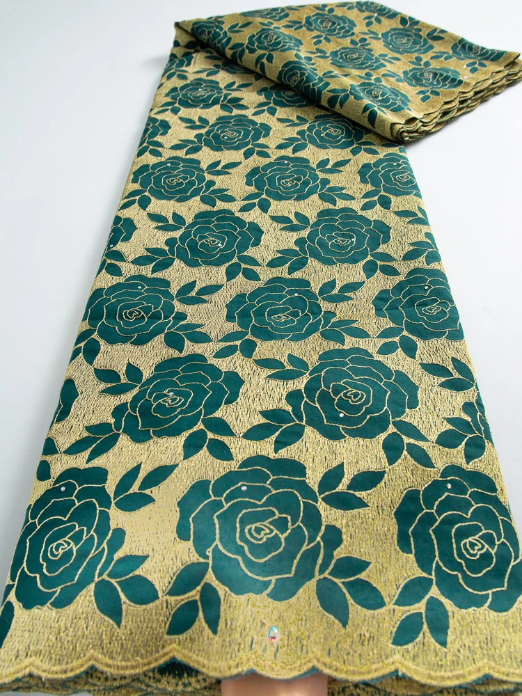 Африканская швейцарская вышивка Kalume кружевная ткань вуаль кружево в Швейцарии