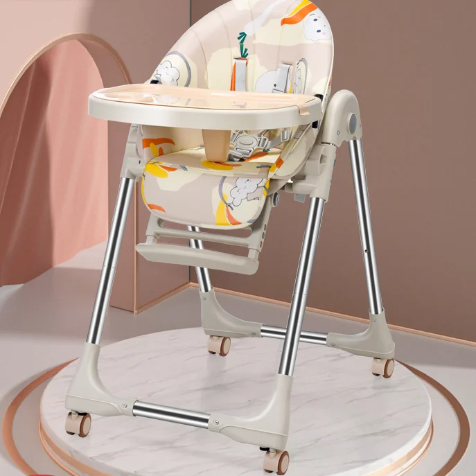 Портативный детский обеденный стол многофункциональные регулируемые складные