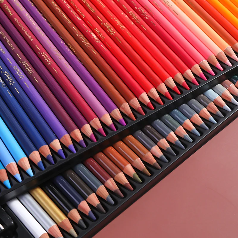 Набор цветных карандашей Master Oil, ограниченный цвет, фотокарандаш для коллекции художников, Andstal Marco Tribute, 300 цветов, подарочная коробка
